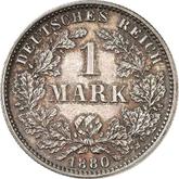 Obverse 1 Mark 1880 E