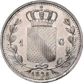 Reverse Gulden 1825