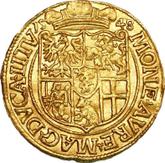 Reverse Ducat 1548 Lithuania