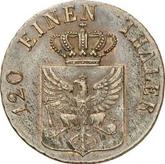 Obverse 3 Pfennig 1838 D