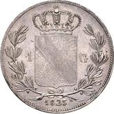 Reverse Gulden 1823