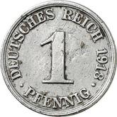 Obverse 1 Pfennig 1918 F