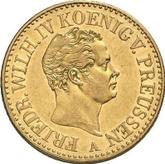 Obverse 2 Frederick D'or 1843 A