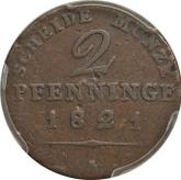 Obverse 2 Pfennig 1821-1840 A