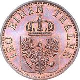 Obverse 3 Pfennig 1867 A