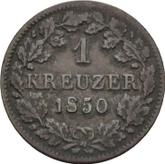 Reverse Kreuzer 1850
