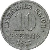 Obverse 10 Pfennig 1917