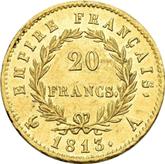 Reverse 20 Francs 1813 A