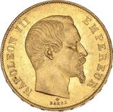 Obverse 50 Francs 1855 BB
