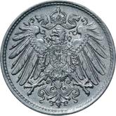 Reverse 10 Pfennig 1921