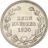 Reverse 10 Kreuzer 1830