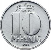 Obverse 10 Pfennig 1984 A
