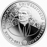Reverse 10 Zlotych 2019 100th Anniversary of the Catholic University of Lublin