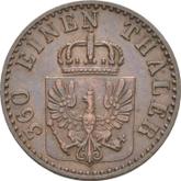 Obverse 1 Pfennig 1862 A