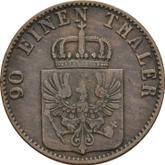 Obverse 4 Pfennig 1863 A