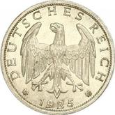 Obverse 1 Reichsmark 1925 E