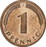 Obverse 1 Pfennig 1994 J