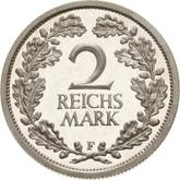 Reverse 2 Reichsmark 1925 F