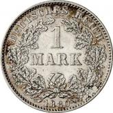 Obverse 1 Mark 1880 H
