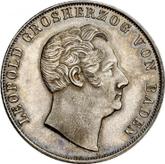 Obverse 2 Gulden 1851 D