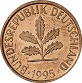 Reverse 2 Pfennig 1995 D