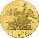 Reverse Frederick D'or 1799 A