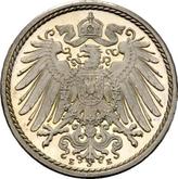 Reverse 5 Pfennig 1910 E