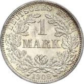 Obverse 1 Mark 1908 F