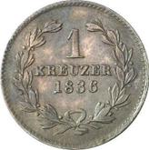 Reverse Kreuzer 1836 D