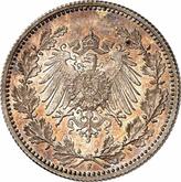 Reverse 50 Pfennig 1902 F