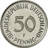 Obverse 50 Pfennig 1995 F