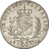 Reverse 20 Kreuzer 1818
