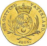 Reverse Ducat 1805