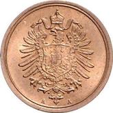 Reverse 1 Pfennig 1877 A