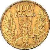 Reverse 100 Francs 1933
