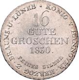 Reverse 16 Gute Groschen 1830