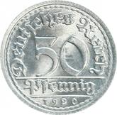 Obverse 50 Pfennig 1920 F