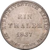 Reverse Thaler 1837