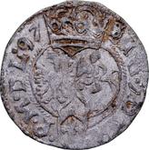 Reverse Schilling (Szelag) 1597 IF Poznań Mint