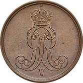 Obverse 2 Pfennig 1855 B