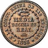 Reverse 1/20 Real 1853