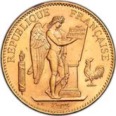 Obverse 100 Francs 1908 A