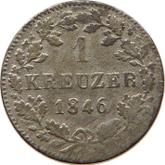 Reverse Kreuzer 1846