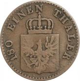 Obverse 2 Pfennig 1850 A
