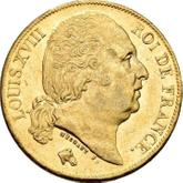 Obverse 20 Francs 1824 A