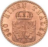 Obverse 1 Pfennig 1863 A