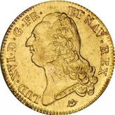 Obverse Double Louis d'Or 1787 N