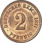 Obverse 2 Pfennig 1877 A