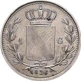 Reverse Gulden 1826