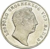 Obverse 1/2 Gulden 1842 D